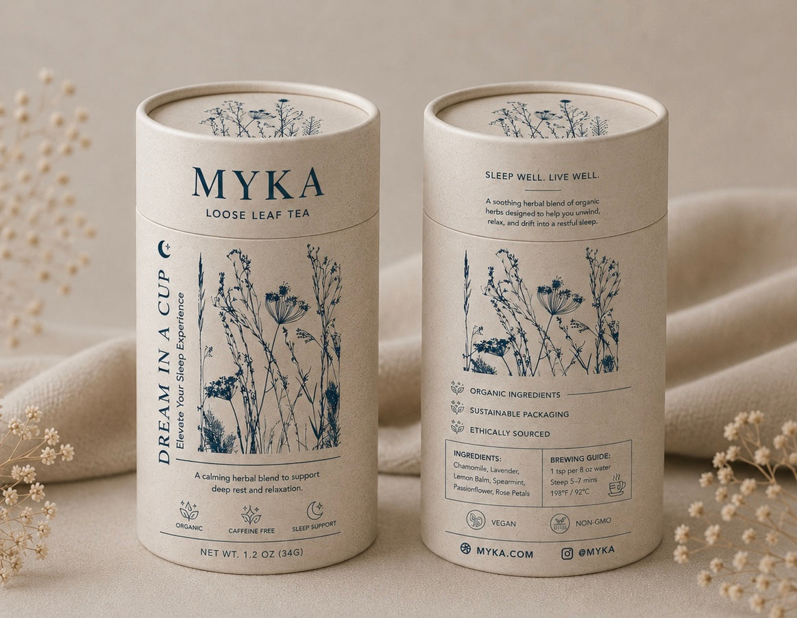 Dream in a Cup — Sleep Herbal Tea by Myka Herbs