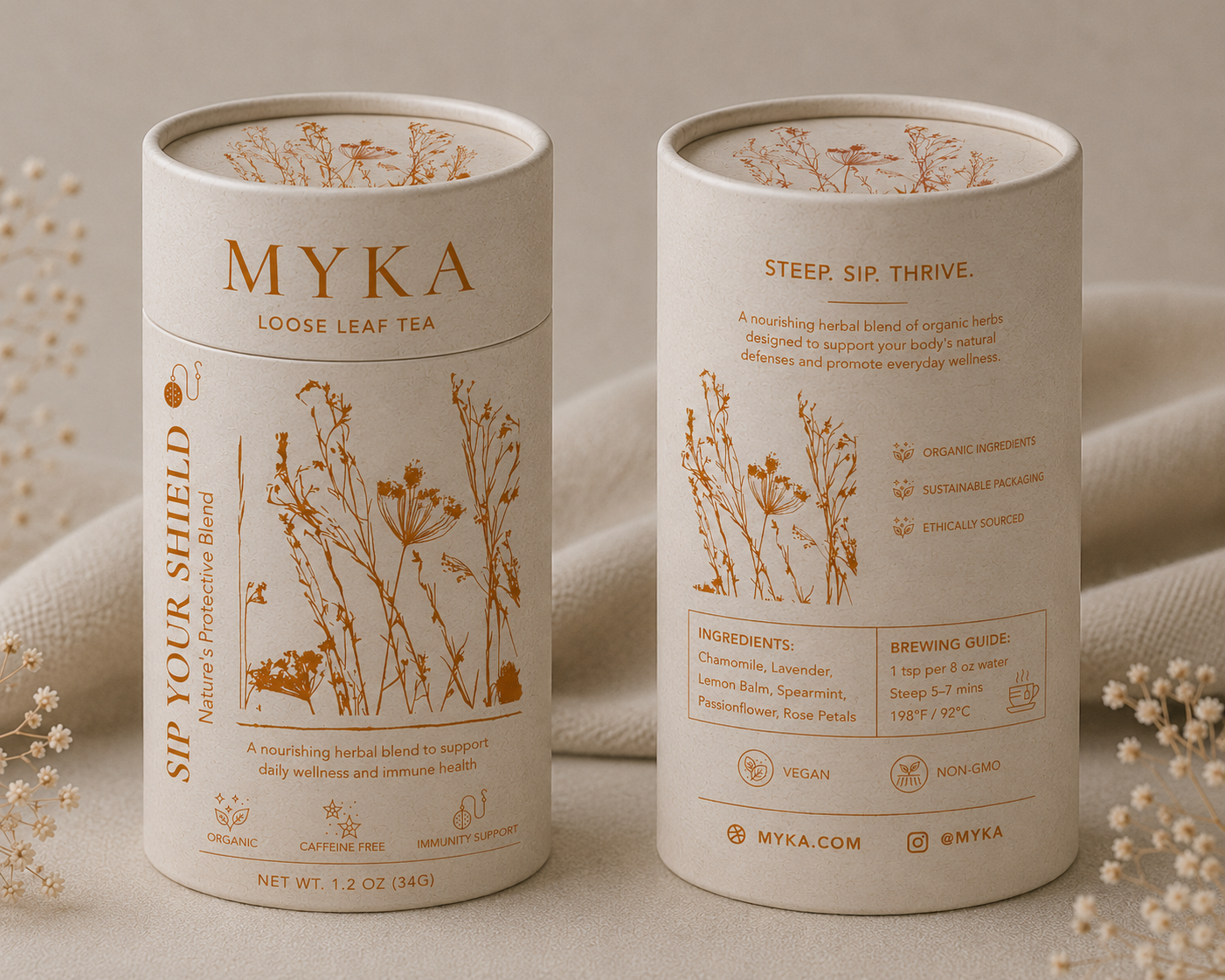 Sip Your Shield — Immunity Herbal Tea by Myka Herbs